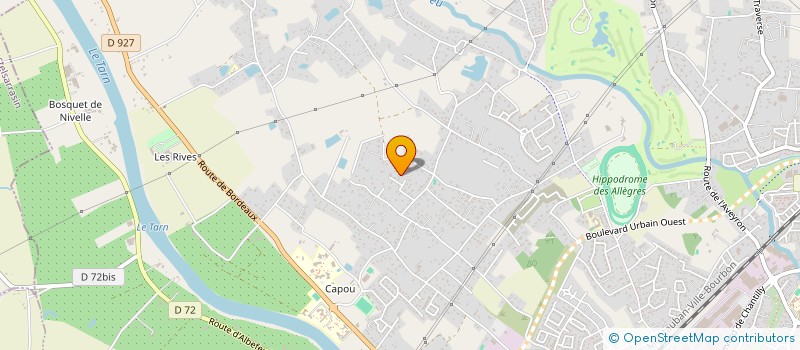 localisation de l'entreprise SCI LA BASTIDOLE  MONTAUBAN