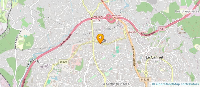 localisation de l'entreprise SCI LA BASTILLE  MARSEILLE