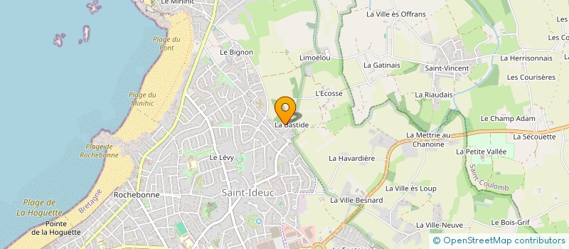 localisation de l'entreprise SCI LA BASTILLE  SAINT-MALO