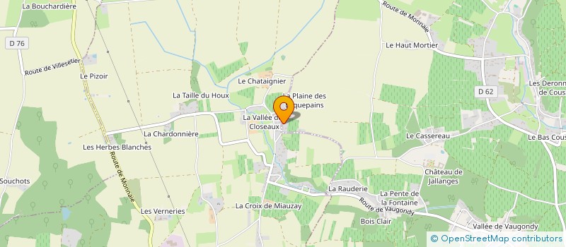 localisation de l'entreprise SCI LA BATAILLERIE à VOUVRAY