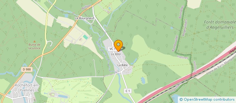 localisation de l'entreprise SCI LA BATE  LONGVILLIERS