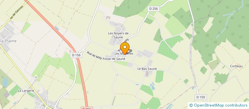 localisation de l'entreprise SCI LA BATE  TUFFALUN