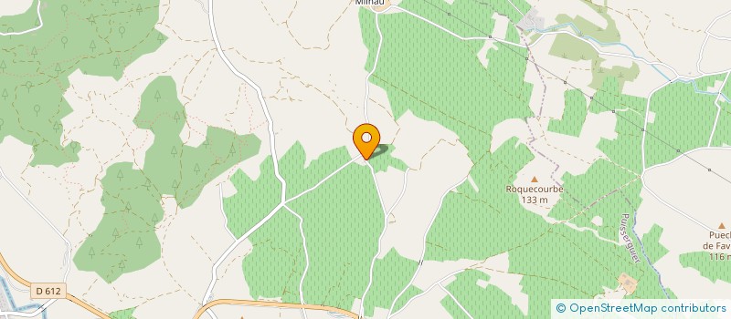 localisation de l'entreprise SCI LA BATISSE  PUISSERGUIER