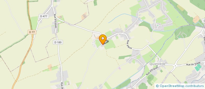 localisation de l'entreprise SCI LA BATISSE DU TRESOR  ECQUES