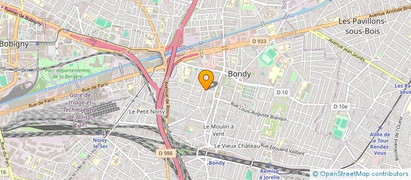 localisation de l'entreprise SCI LA BATTERIE SAINT CHRISTOPHE  PARIS