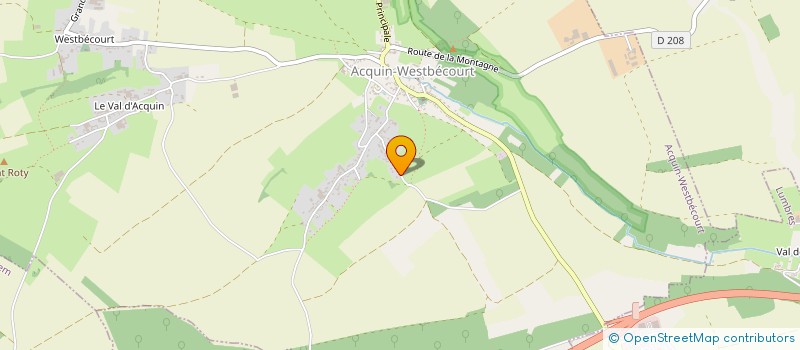 localisation de l'entreprise SCI LA BAULOISE  BLENDECQUES