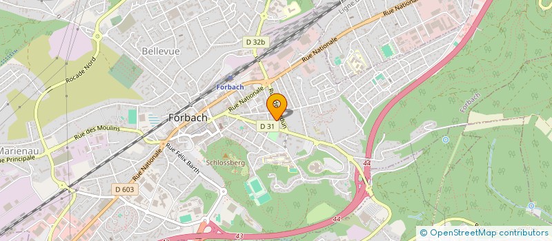 localisation de l'entreprise SCI LA BAUME à MORSBACH