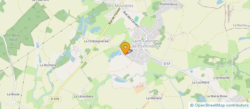 localisation de l'entreprise SCI LA BAZOCHE  LES ACHARDS