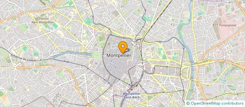 localisation de l'entreprise SCI LA BEAUMONTAISE à MONTPELLIER