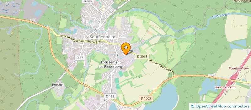 localisation de l'entreprise SCI LA BEAUTE RIME EN ELLE  SOUFFLENHEIM