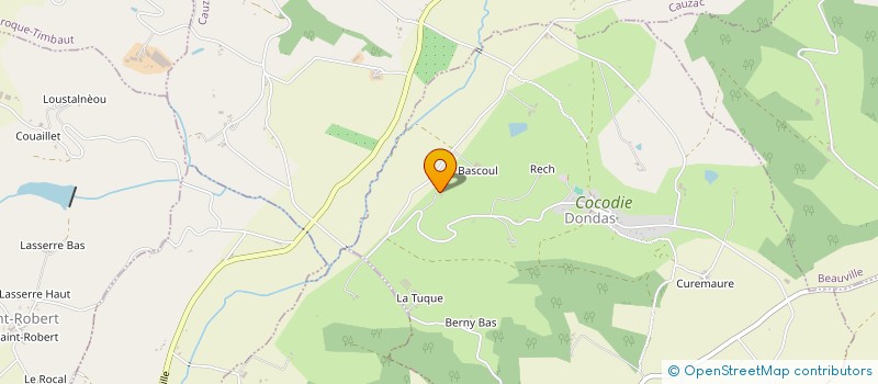 localisation de l'entreprise SCI LA BEAUVILLOISE  BEAUVILLE