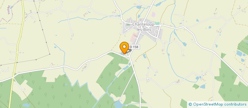 localisation de l'entreprise SCI LA BEILLARDIERE  TREMENTINES