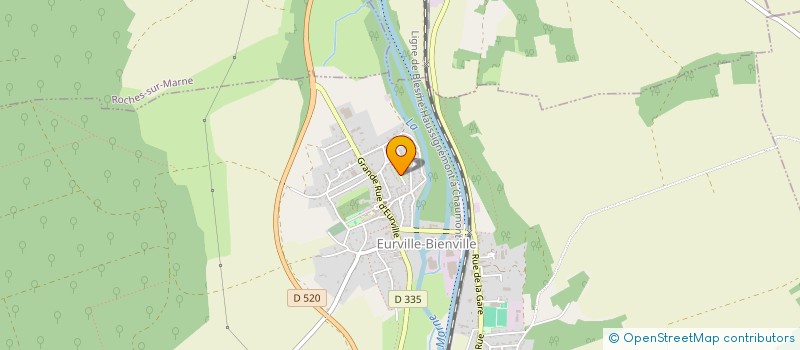 localisation de l'entreprise SCI LA BELHOMMIERE à EURVILLE-BIENVILLE