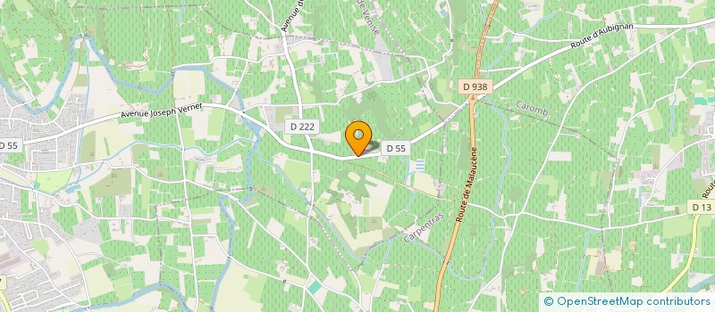 localisation de l'entreprise SCI LA BELLA VISTA  AUBIGNAN