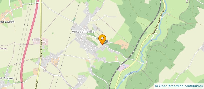 localisation de l'entreprise SCI LA BELLE AVENTURE  ANCEAUMEVILLE