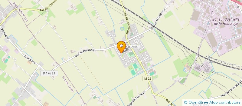 localisation de l'entreprise SCI LA BELLE BETHUNOISE  BOIS-GRENIER