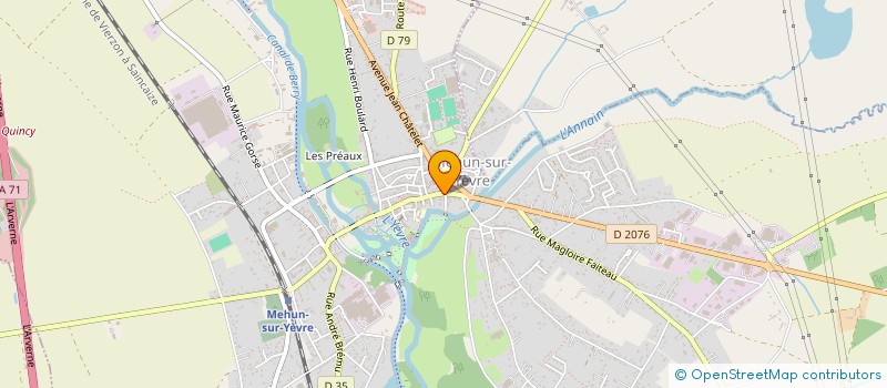 localisation de l'entreprise SCI LA BELLE CROIX  MEHUN-SUR-YEVRE