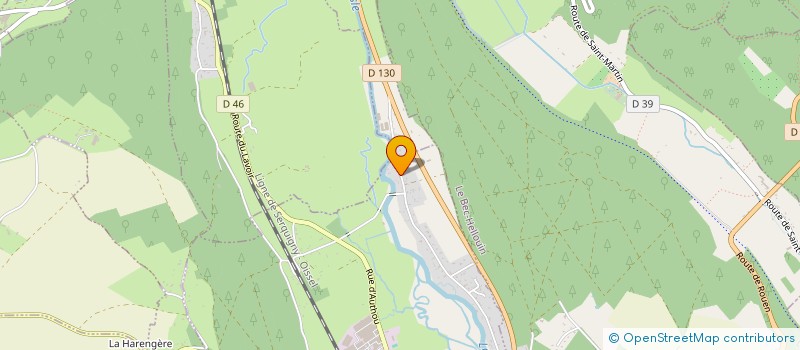 localisation de l'entreprise SCI LA BELLE ENDORMIE  BRIONNE