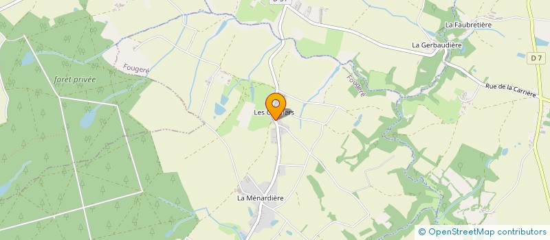 localisation de l'entreprise SCI LA BELLE ENTREE  FOUGERE