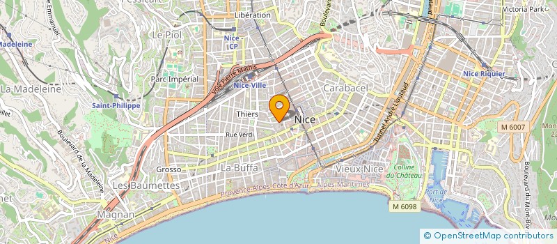localisation de l'entreprise SCI LA BELLE EPOQUE à NICE