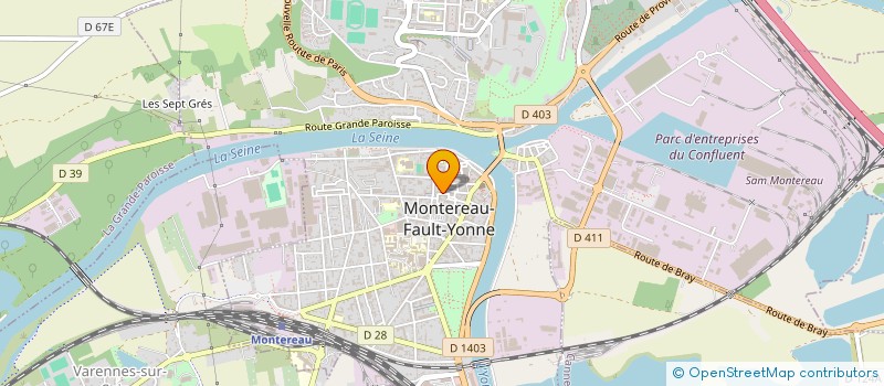 localisation de l'entreprise SCI LA BELLE EPOQUE à MONTEREAU-FAULT-YONNE