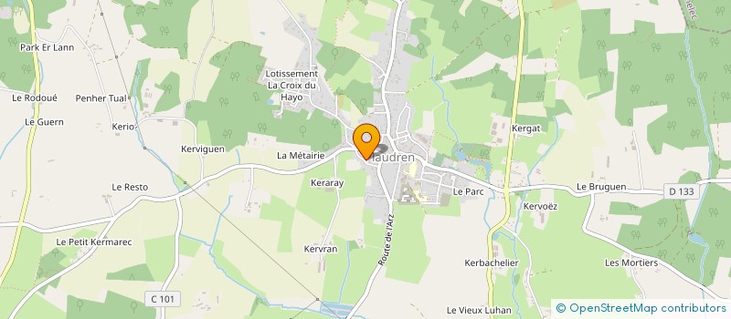 localisation de l'entreprise SCI LA BELLE ETOILE  PLAUDREN