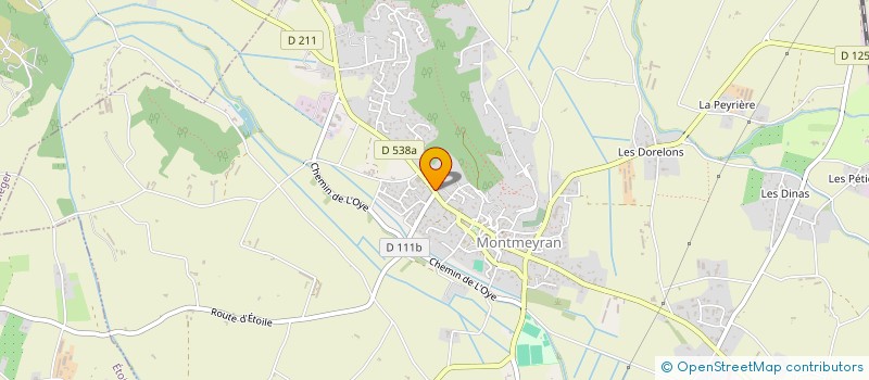 localisation de l'entreprise SCI LA BELLE ETOILE  MONTMEYRAN