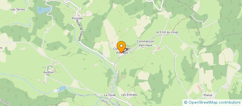 localisation de l'entreprise SCI LA BELLE ETOILE 71  DOMPIERRE-LES-ORMES