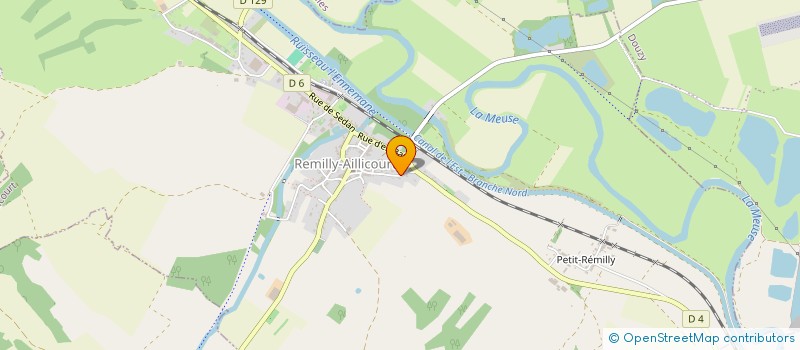 localisation de l'entreprise SCI LA BELLE FEMME  REMILLY-AILLICOURT