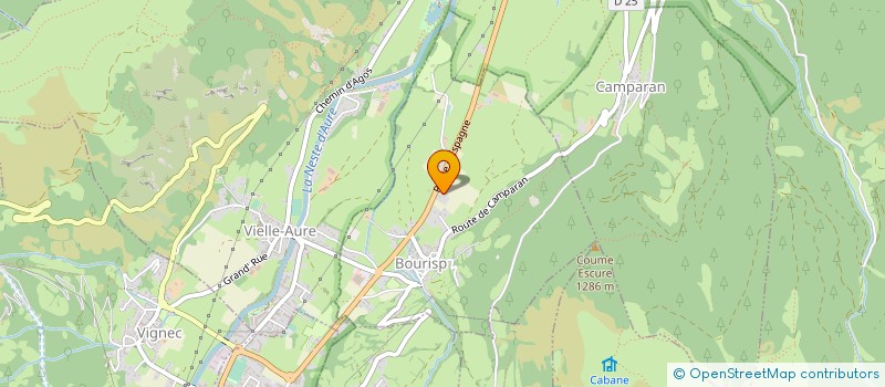 localisation de l'entreprise SCI LA BELLE IROISE  BOURISP