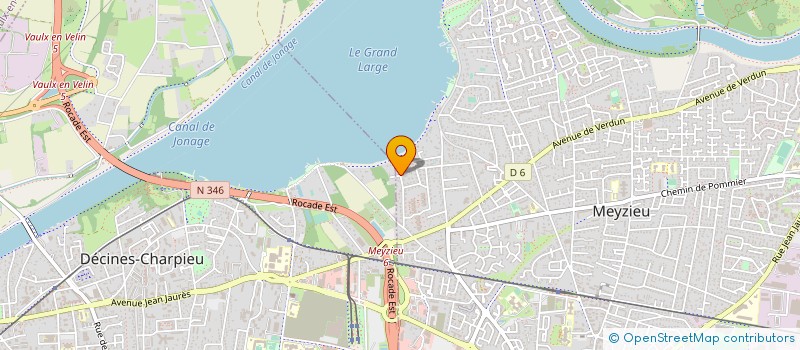 localisation de l'entreprise SCI LA BELLE LAURA  MEYZIEU