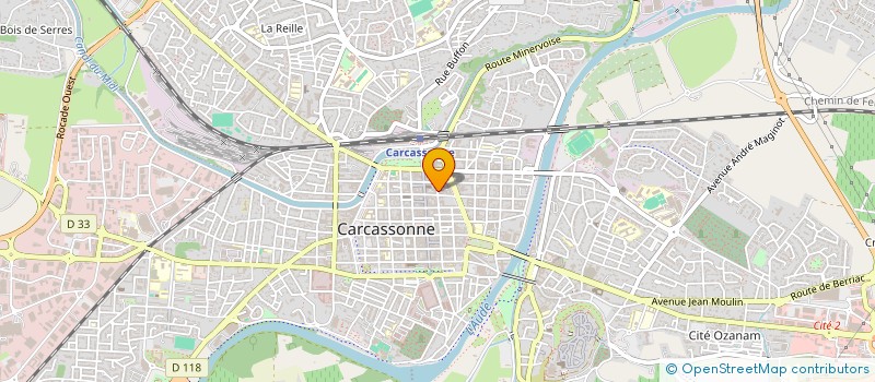 localisation de l'entreprise SCI LA BELLE VIE à CARCASSONNE