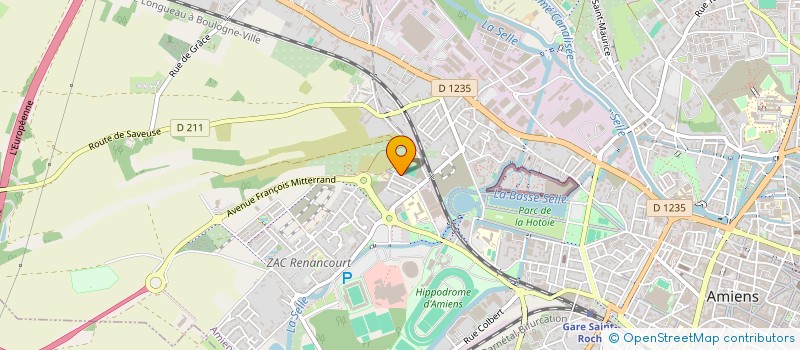 localisation de l'entreprise SCI LA BELLE VIE I à AMIENS