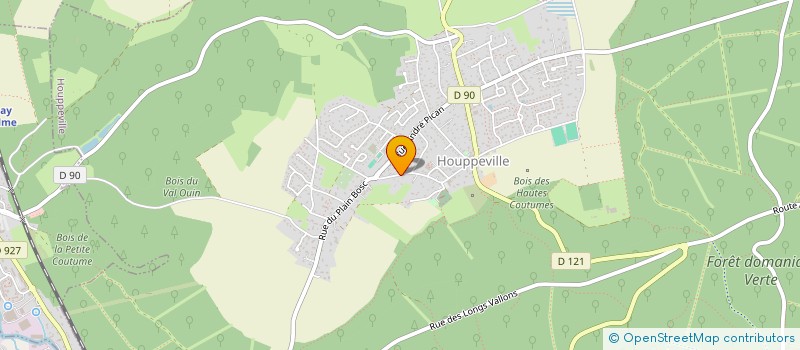 localisation de l'entreprise SCI LA BELLE VUE  HOUPPEVILLE