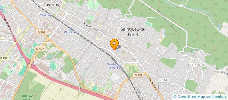 localisation de l'entreprise SCI LA BELLE VUE  SAINT-LEU-LA-FORET