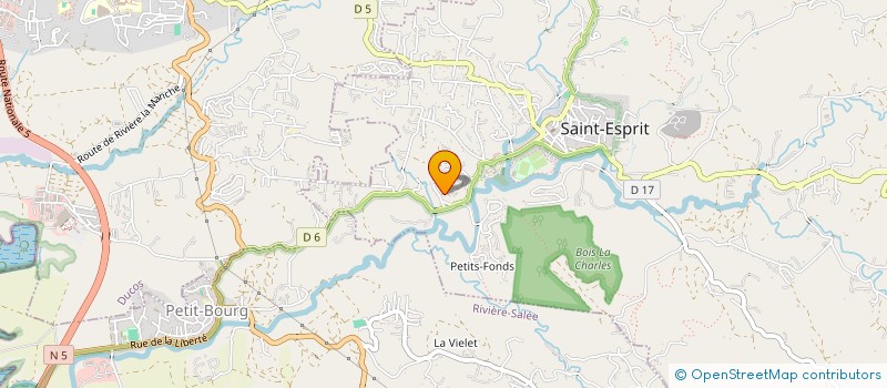 localisation de l'entreprise SCI LA BELLEGARDE  SAINT-ESPRIT