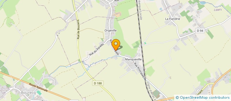 localisation de l'entreprise SCI LA BELLERIE  AMES