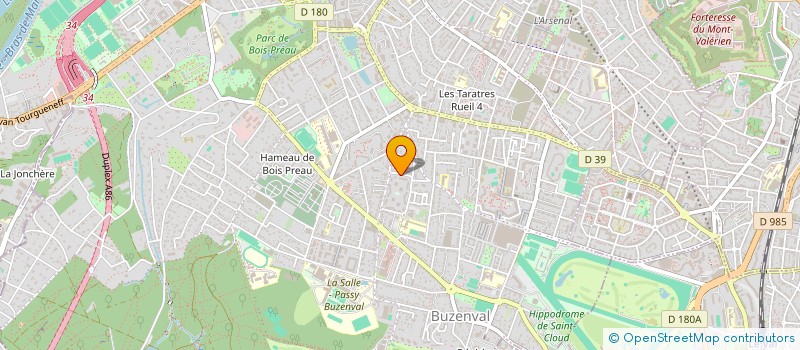 localisation de l'entreprise SCI LA BELLIERE à RUEIL-MALMAISON