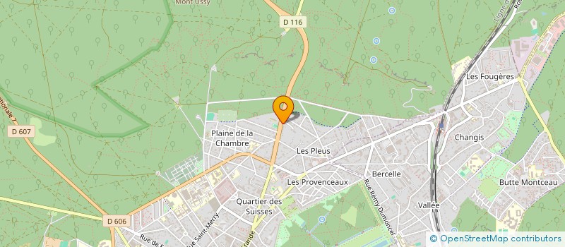 localisation de l'entreprise SCI LA BELLIFONTAINE  FONTAINEBLEAU