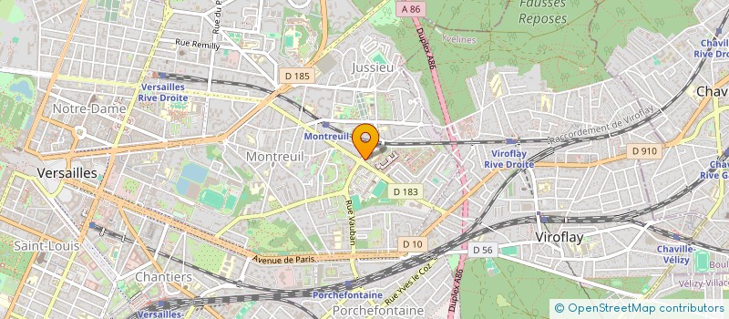 localisation de l'entreprise SCI LA BELLISON à VERSAILLES