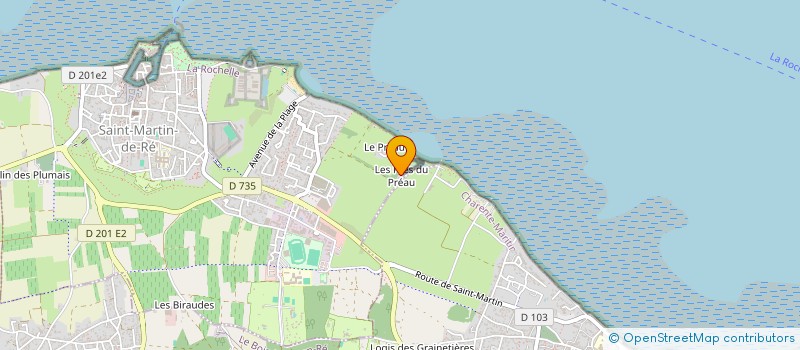 localisation de l'entreprise SCI LA BENATIERE  SAINT-MARTIN-DE-RE