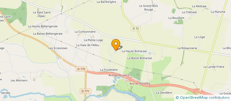 localisation de l'entreprise SCI LA BENECISAIS GDM à OMBREE D'ANJOU