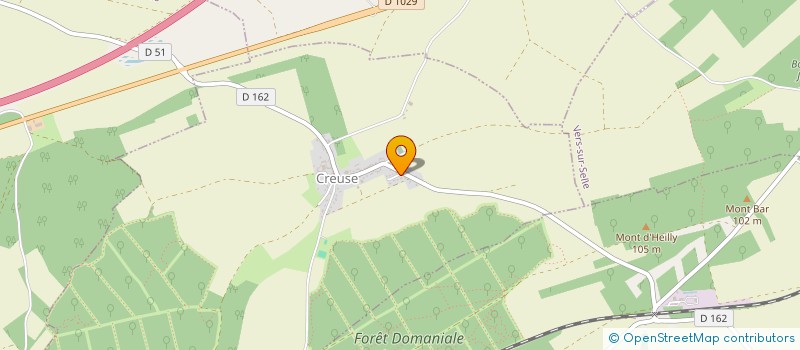 localisation de l'entreprise SCI LA BERGERE  CREUSE