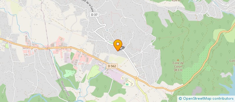 localisation de l'entreprise SCI LA BERGERIE  MONTAUROUX