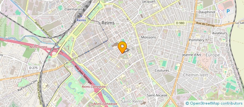 localisation de l'entreprise SCI LA BERGERIE  REIMS