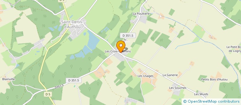 localisation de l'entreprise SCI LA BERGERIE à SAINTIGNY