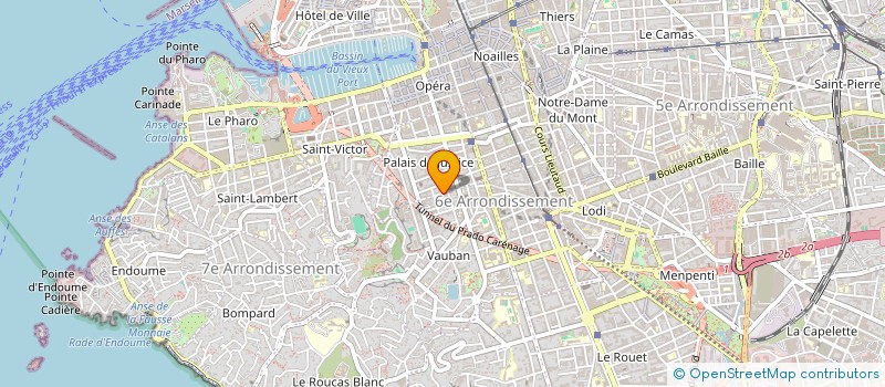 localisation de l'entreprise SCI LA BERGERIE 83 à MARSEILLE