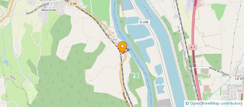 localisation de l'entreprise SCI LA BERGERIE  BAIX