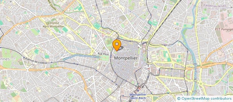 localisation de l'entreprise SCI LA BERGERIE DE L'ENCLOS  MONTPELLIER