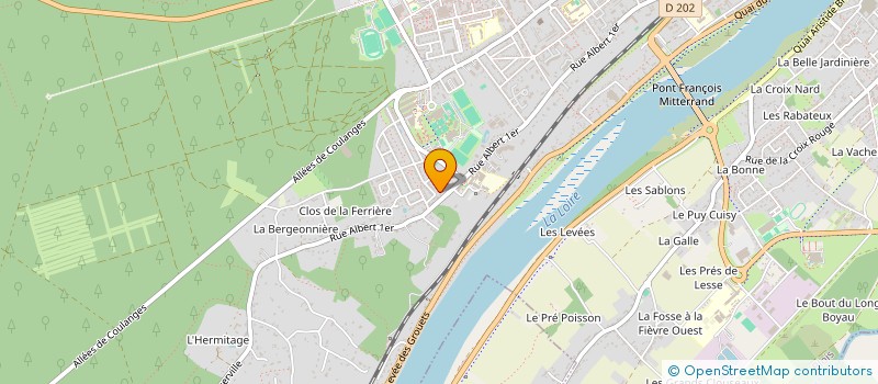 localisation de l'entreprise SCI LA BERGERIE DU PLESSIS  BLOIS